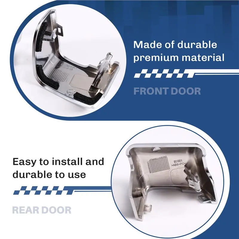 A33K-For Land Rover Discovery 4 L319 2010-2016 Car Front Rear Door Inner Pull Handle Cover LR013513 LR013511