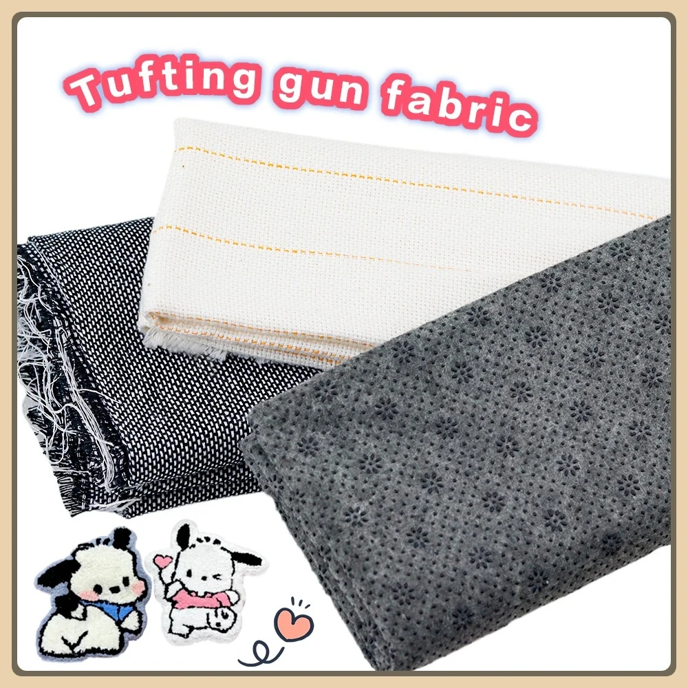 

2Mx2M Tufting Non-Slip Backing Fabric Large Monk Cloth for Cut Pile Rug Tufting GunRug-Punch Punch Needle for Tufting Starter