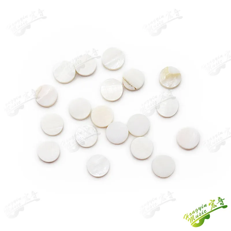 HUATOOL 10 Stück/Set Echte Farbige Abalone-Muschelklangpunkte Gitarrenzubehör Material Durchmesser 2mm/3mm/4mm/5mm/6mm – Detail 20