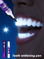Purple Instant Teeth Whitening Pen Tartar Toothpaste Cleaning Tooth Stain No Sensitivity for a Brighter Whiter Smile Decay Care