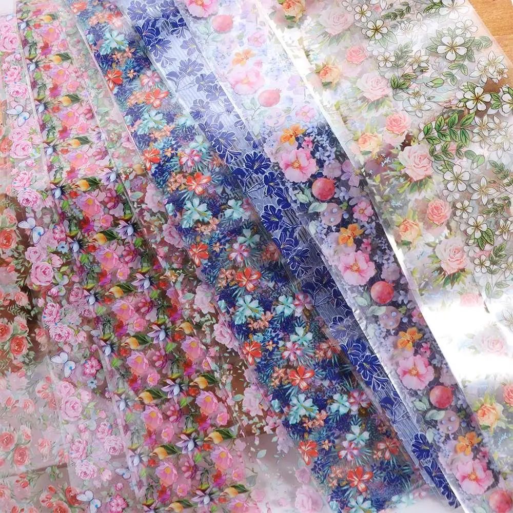 المتزلجون مسمار الفن الديكور مانيكير زهرة مسمار رقائق المجسم الأظافر الشارات نقل ورقة الشارات ملصقات الأظافر الأزهار