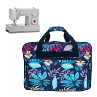 Sewing Machine Carrying Case, Universal Tote Bag with Shoulder Strap Compatible with Most Standard Singer, Brother, Janome