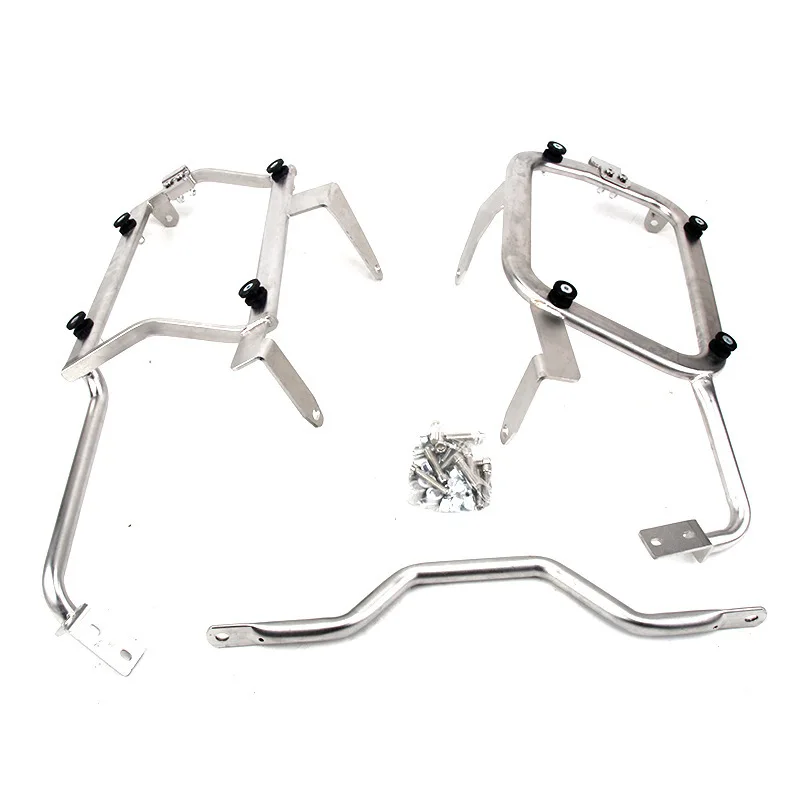 Side Box Side Bag for 1200GS/1250GS; Non-Destructive Installation Stainless Steel Retrofit/Upgrade