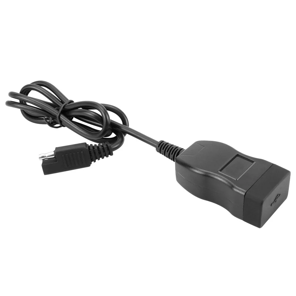 /Blue /Motorcycle /USB For Charger Handlebar Dual Socket With Switch Voltmeter For QC3.0 for Fast Charging Waterproof 12V Phone