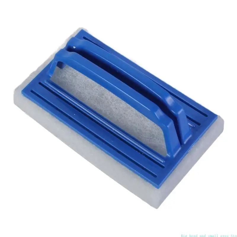 581C 3pcs Ergonomic Pool Cleaning Brush with Replaceable Sponge Pads Pool Cleaning