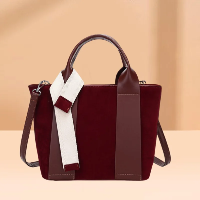 2026 Hot Seller: Korean-Style Workwear Single-Shoulder Bag for Women, Canvas Crossbody Bag, Minimalist Handbag