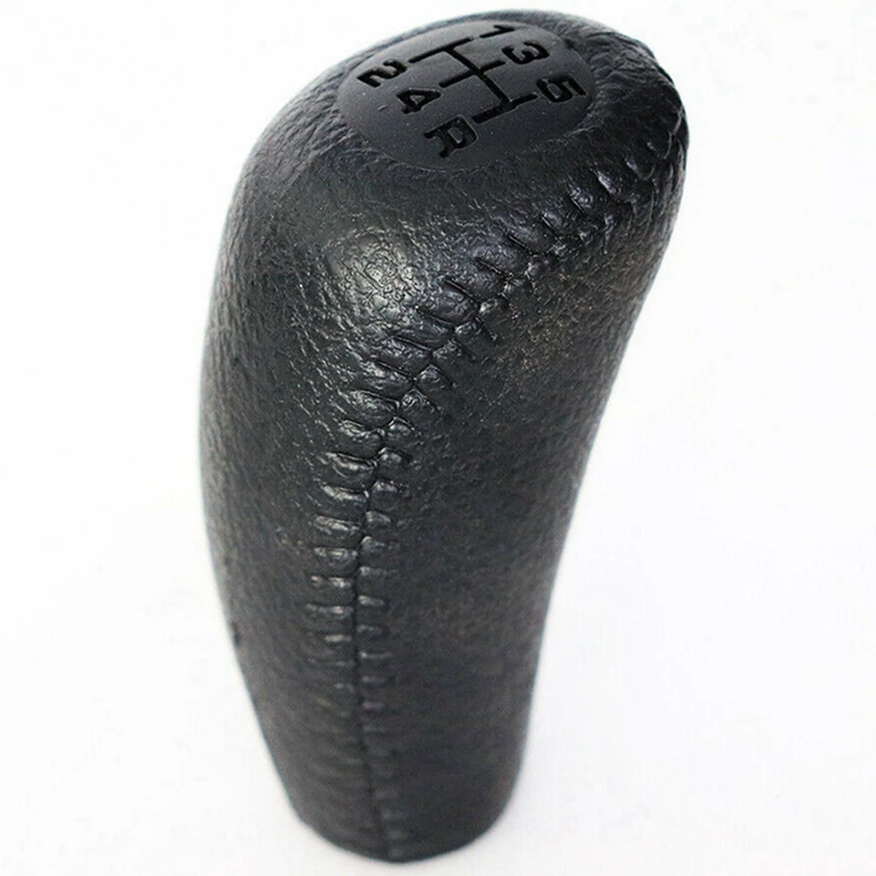 5X Car Leather Speed Gear Shift Knob For Honda Acura 94-01 54102-ST7-003ZA Balck