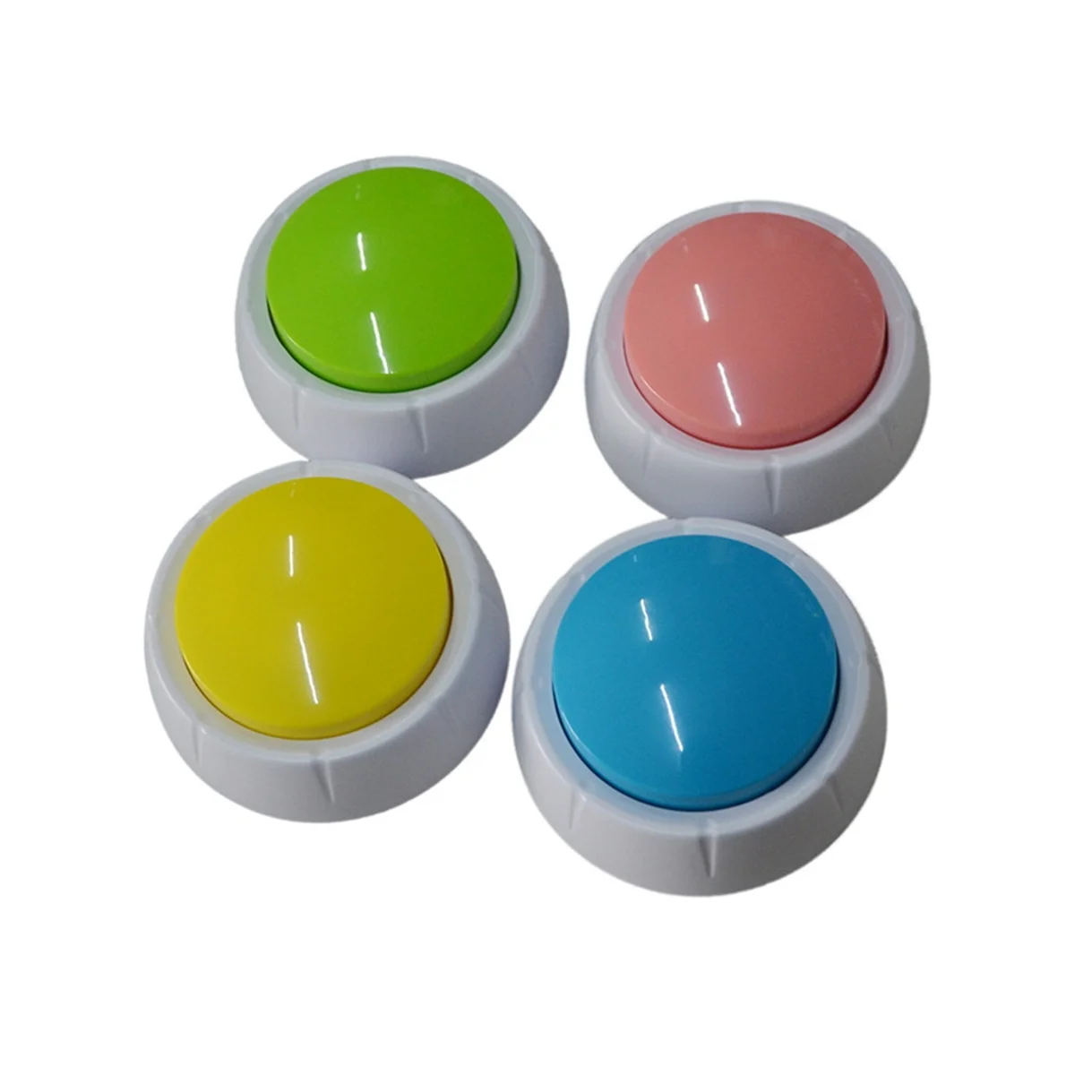 Squeeze Sound Box Music Box Recordable Voice Sound Button Party Supplies Communication Button Buzzer Sounding Box Yellow