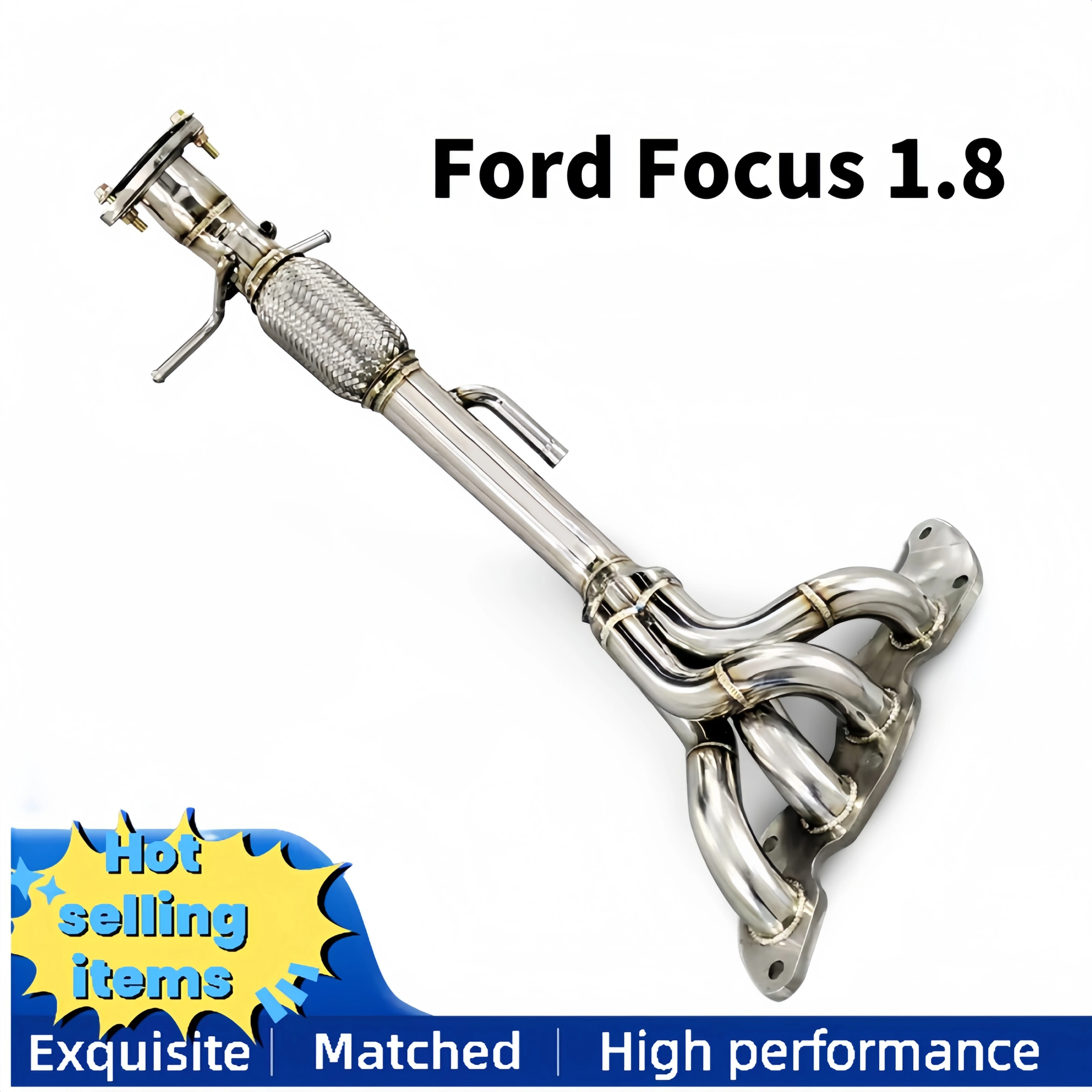 Suitable for Ford Focus 1.8 exhaust manifold 2008-2013 racing performance manifold exhaust system catalytic converter