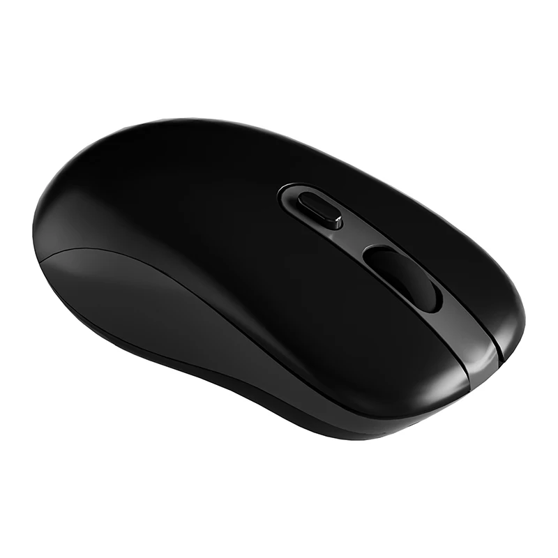 Mouse Bluetooth sem fio recarregável sem fio, Mouse sem fio Tri-Mode, 3 Ratos Ergonômicos Ópticos DPI Ajustáveis para Laptop, PC, iPad, 2.4G