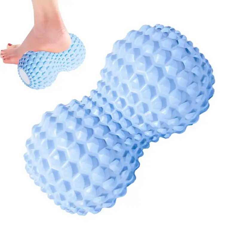 Yoga Massage Ball Peanut Ball Back rullo rilassante fisico Home Gym Equipment rilassamento muscolare per le gambe Spine corpo collo braccia