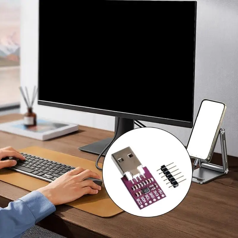 652F FT200XD USB to I2C Adapter Module Easy Integration Electronic Development