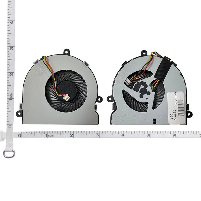 New Laptop Fan For Dell  Inspiron 15 15R 17 17R 3521 3721 5521 5535 5721 For HP TPN-C116 C117 TPN-C113  15-r 250 G3 246 G3