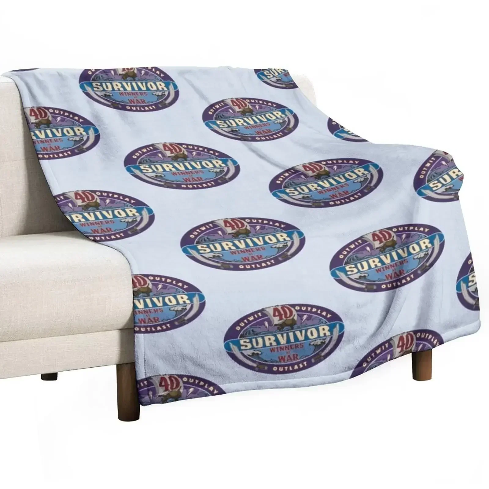 Survivor Throw Blanket heavy to sleep anime Thermals For Travel Single Blankets Sofas Of Decoration For Decorative Sofa Blankets