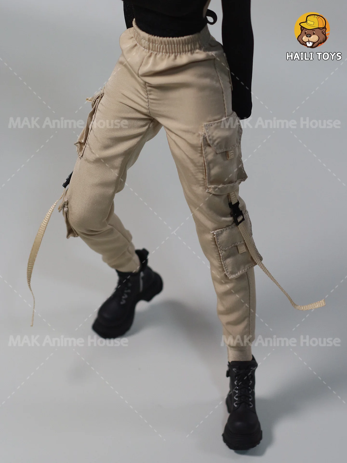 HAILI TOYS HF013 1/6, camiseta funcional ajustada con espalda descubierta, pantalones de trabajo, ropa, modelo apto para cuerpo de figura de acción de soldado de 12 pulgadas