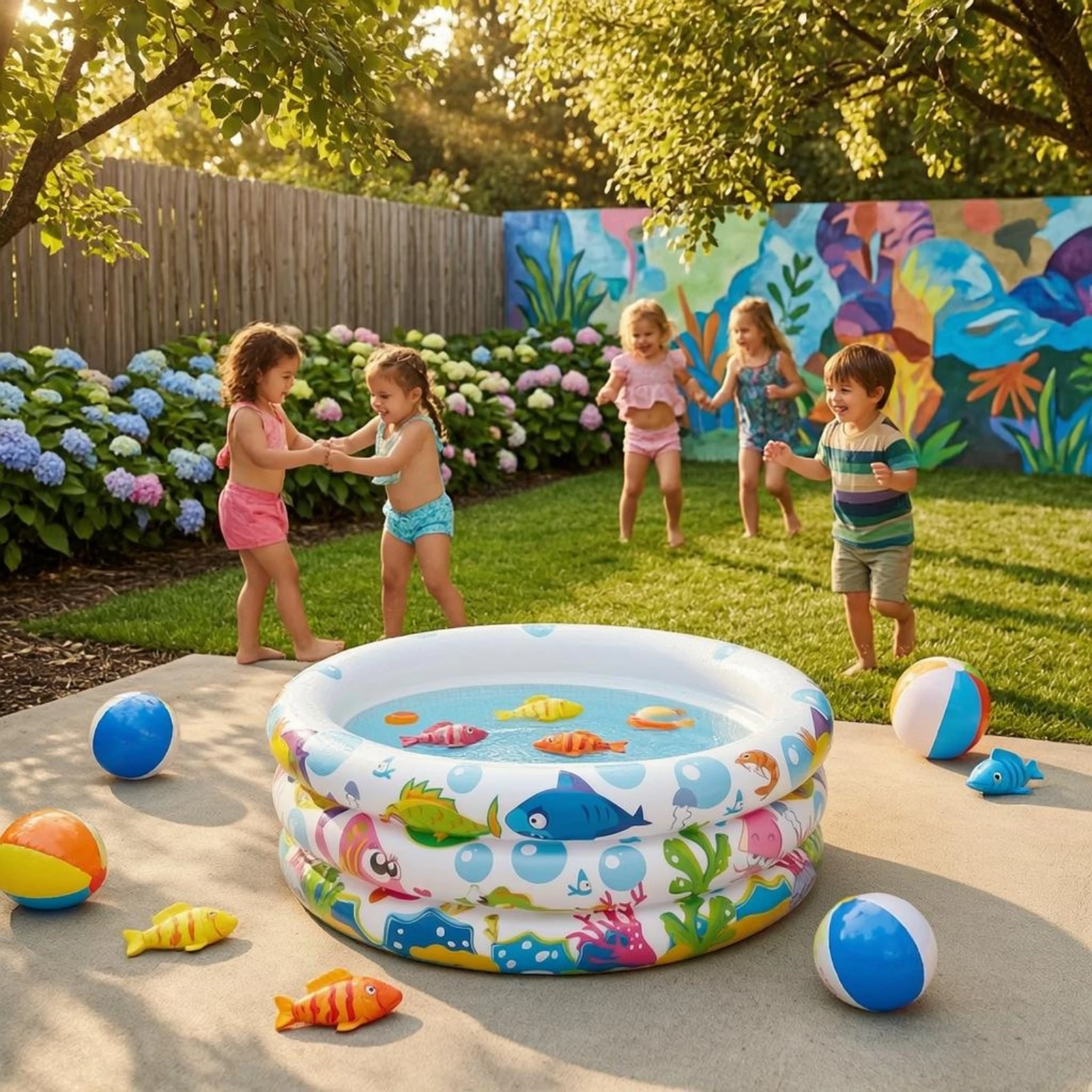 piscine-ocean-world-a-base-blanche-trois-cercles-jouet-aquatique-pour-enfants-kit-de-reparation-inclus-vinyle-robuste-pour-interieur