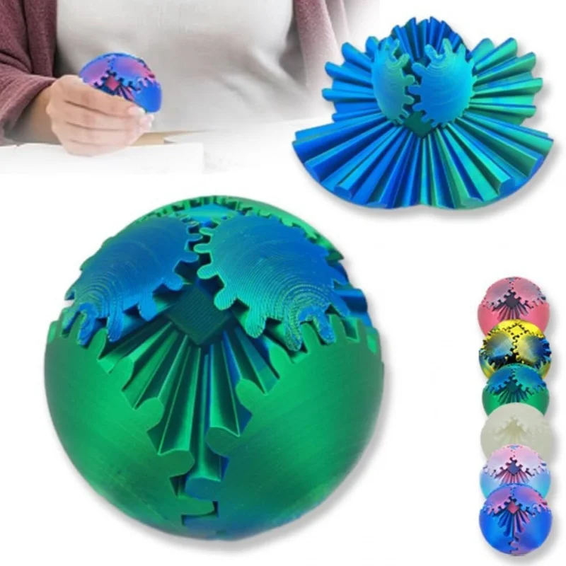 3dPrint Kreatywny sprzęt obrotowy Amazon Fingertip Magic Ball Dekompresja Dekompresja Nowy produkt