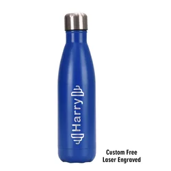 Custom 17 Oz Cola Shaped Insulated Stainless Steel Water Bottle Double Walled Vacuum Insulated Thermos Flask Metal Sports Bottle