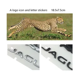 Pasuje do Jaguar XF XE F-PACE E-PACE F-TYPE emblemat tylnego bagażnika naklejka z logo tylnego bagażnika naklejka akcesoria