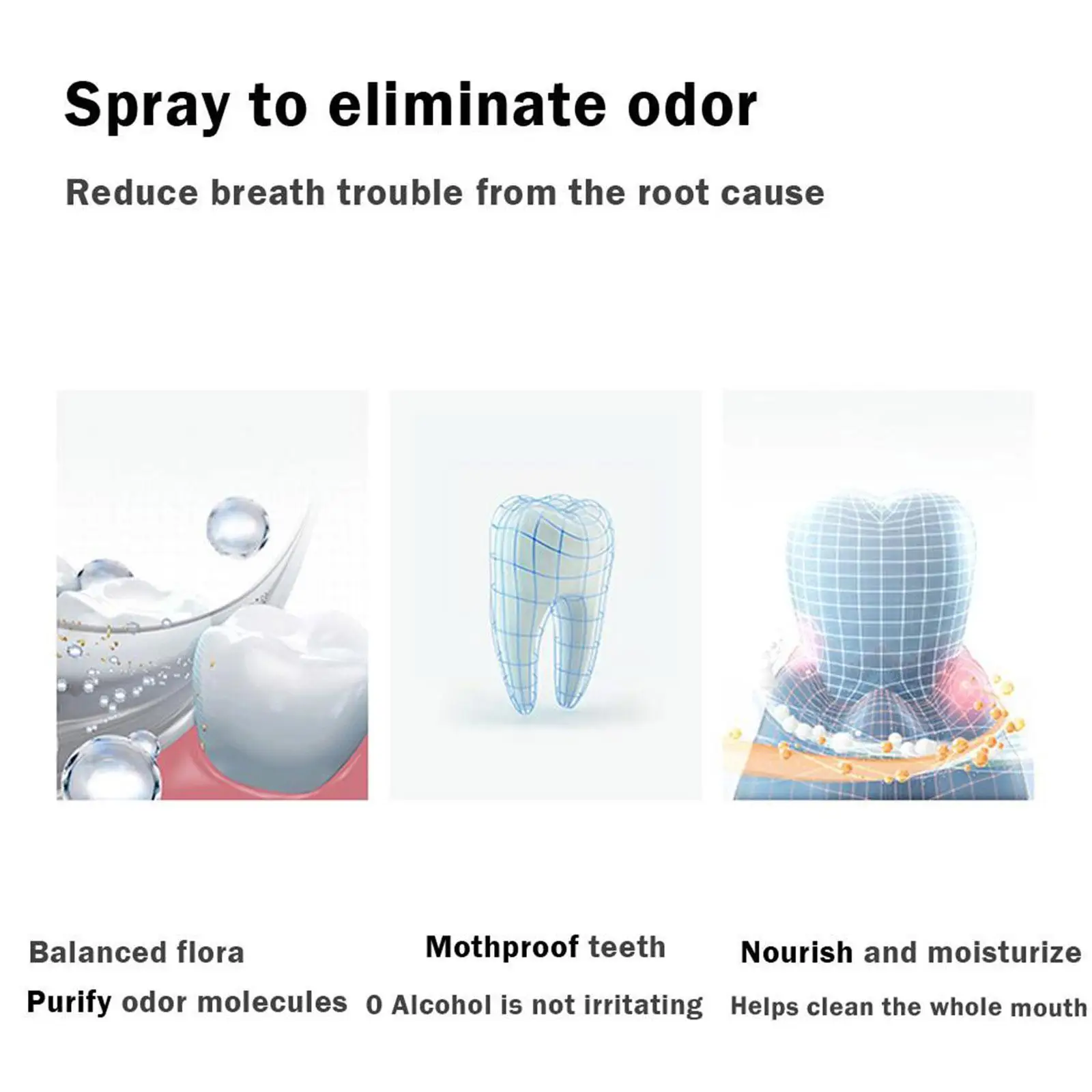 رذاذ برائحة التنفس المعطر رذاذ الخوخ والنعناع نكهة تقبيل الذكور العناية بالرش النظافة المحمولة قطعة أثرية الإناث W3v3