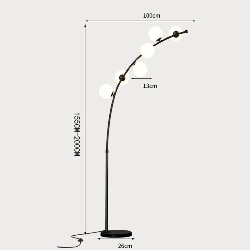 Lámpara De Pie moderna para sala De estar, lámpara De Pie elegante, regulable e inteligente, estética europea, decoración minimalista