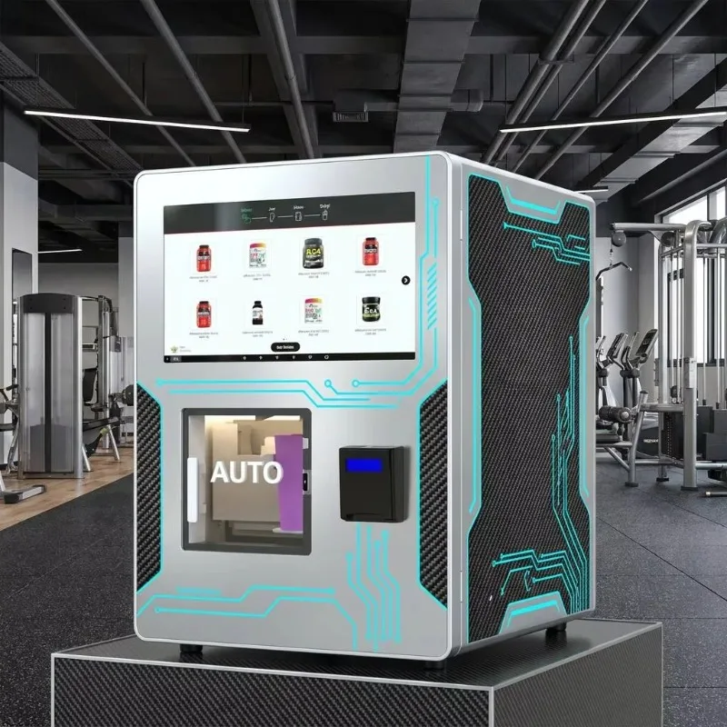 FL High ROI Tabletop Protein Powder Vending Machine with Smart AI Mixing Tech and Auto Cup Dropping for Boutique Gyms