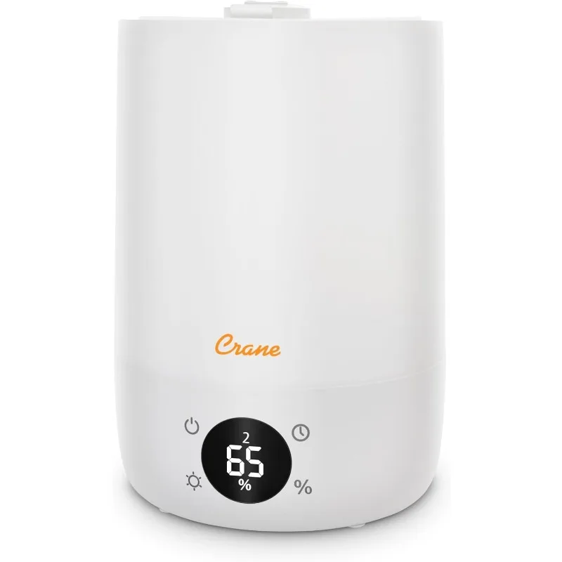 Ultra Quiet 3-in-1 Humidifier, Essential Oil Diffuser and Soothing Sleep Light - Compact 1.2 Gallon Capacity