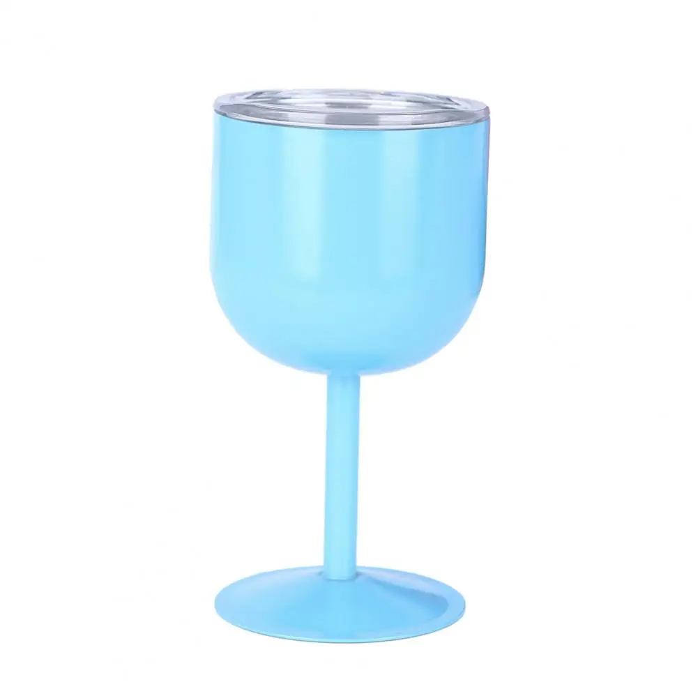 Stainless Steel Stemless Wine Glass Stainless Steel Goblet Set with Straw Lid 4 Oz Compact Thermal for Cocktails for Wedding