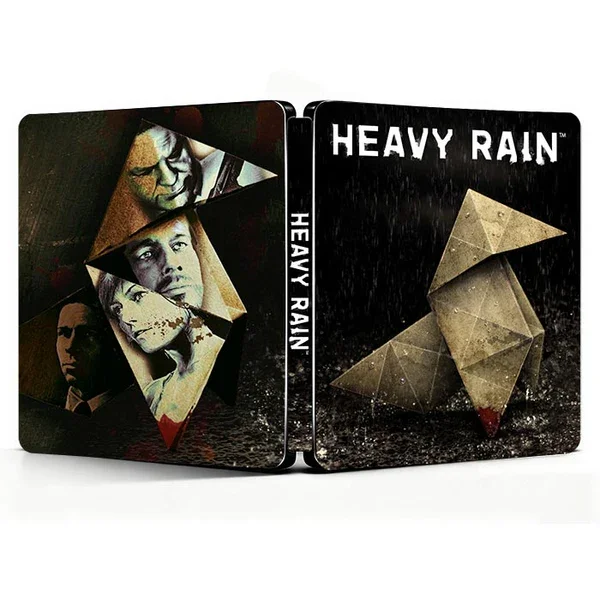Edición Retro Heavy Rain Steelbook FantasyBox (Solo caja, sin CD)