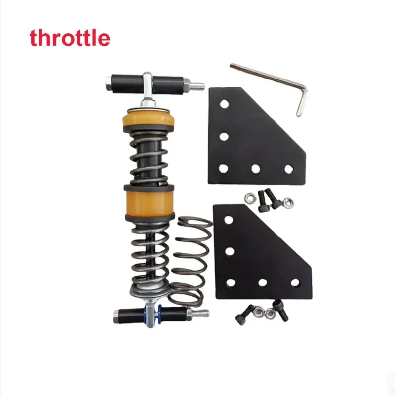 Simulated Racing Game Modification Pedal Clutch Throttle Brake Hydraulic Spring Damper Mod Kit For PXN PDHM Pedal