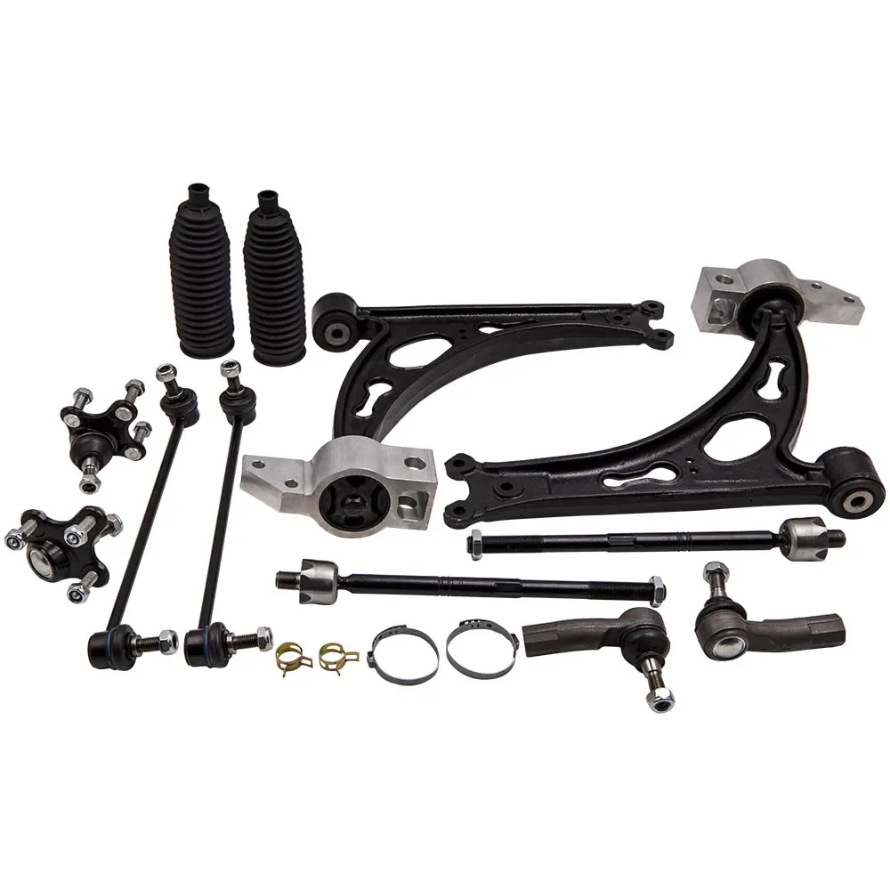 Front Lower Suspension Wishbone Control Arm Kit For Audi A3 VW Golf V 1K1 Golf VI 5K1 AJ5