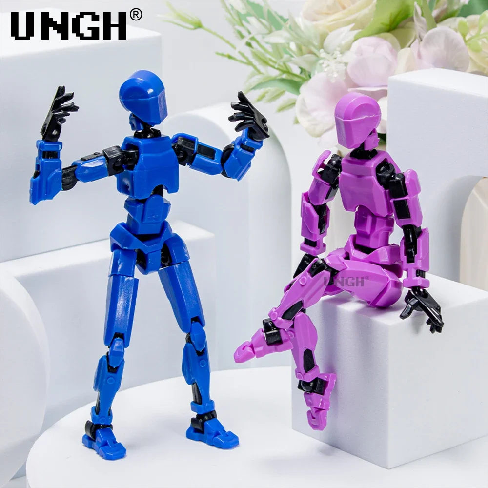 UNGH Figura de acción articulada dragón 3D para niños - imagen 3