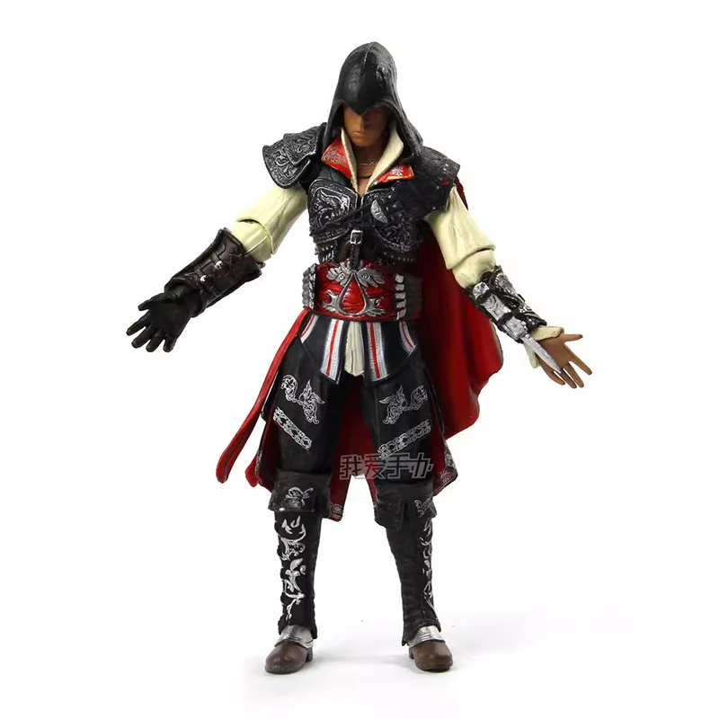 Game Assassin'S Creed Figure Assassin Master Altair Ezio 7 Inches Movable Joint Model Desktop Collection Ornaments Toy Gifts