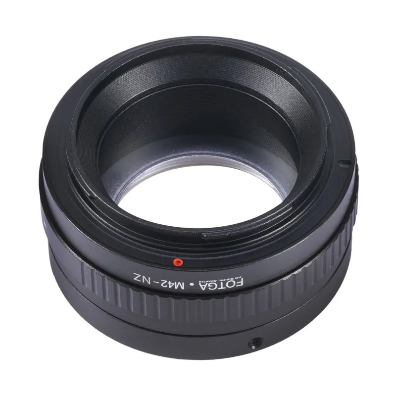Lens Adapter Ring For M42 Lens to For Nikon Z5 Z6 Z7 Z50 Z7II Z6II Z Mount Cameras M42-NZ 360 ° Axis shifting Adapter Ring
