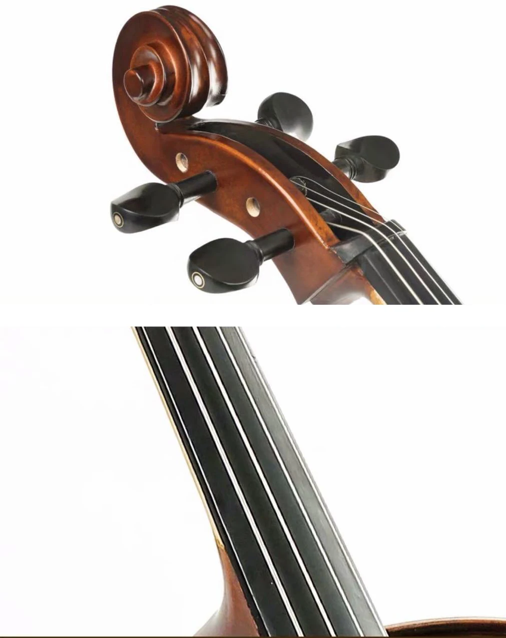 Coffee matt solid wood Cello 4/4 3/4 Maple back student cello stringed instrument beginner professional violoncello Free ship