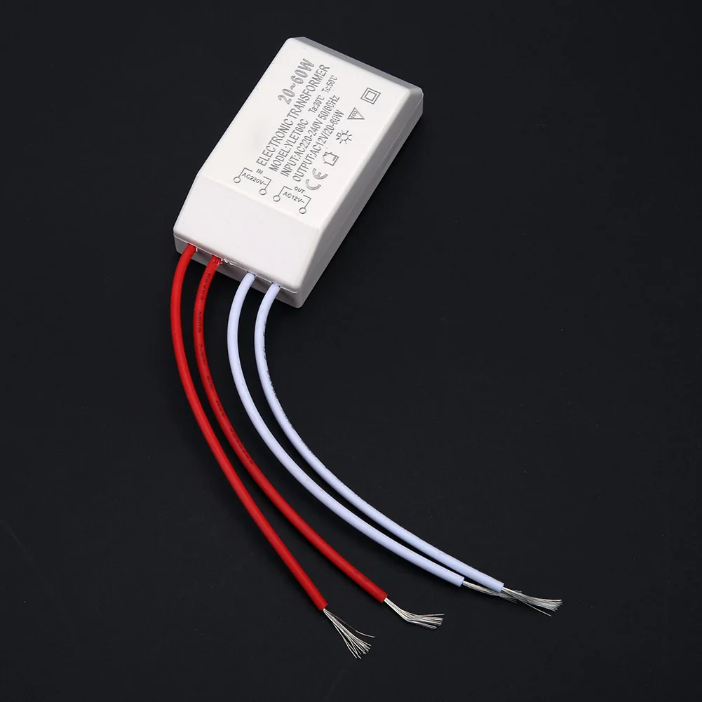

12V Low Voltage Halogen Lamp Electronic Transformer Power Supply Driver Adapter for Chandeliers Spotlights Downlights