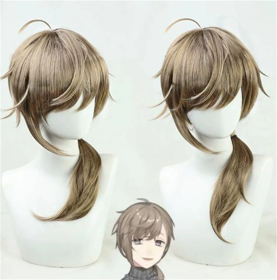 Cosplay Nijisanji VTuber Kanae Wig Anime party prop synthetic heat-resistant wig