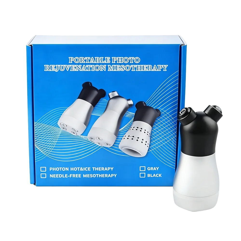 

Professional mesotherapy machine electroporator radio frequency Device rf lifting machine needle free beauty skin care tool