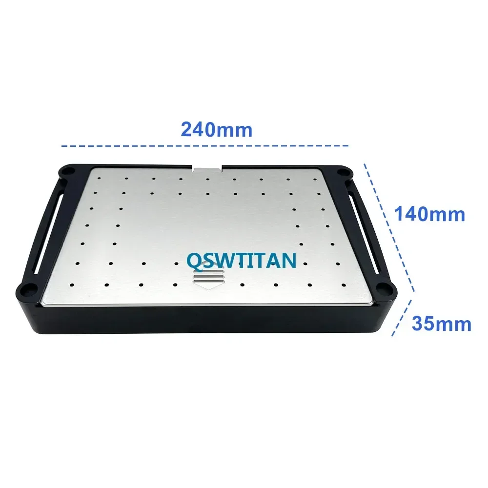 1.5/2.0/2.4/2.7/3.5mm Cortex Screw Container Sterilizer box Aluminum Case Orthopedic  Pet Surgical Instruments