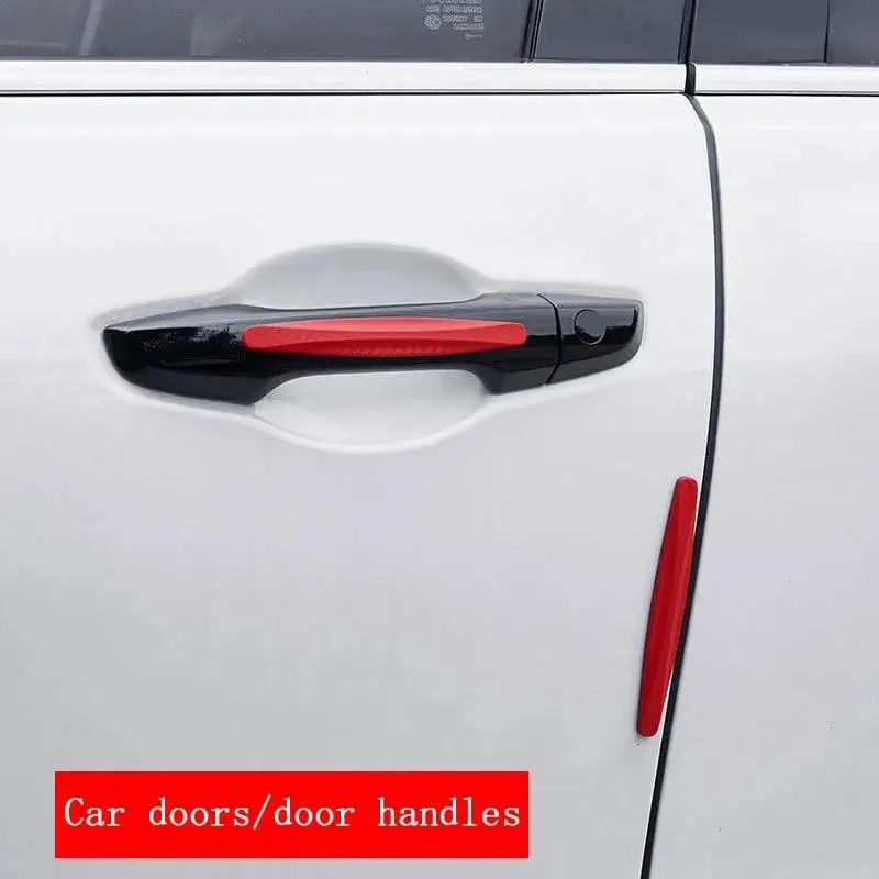 Car Front And Rear Bumper Anti-collision Strips Rubber Strips And Car Body Stickers