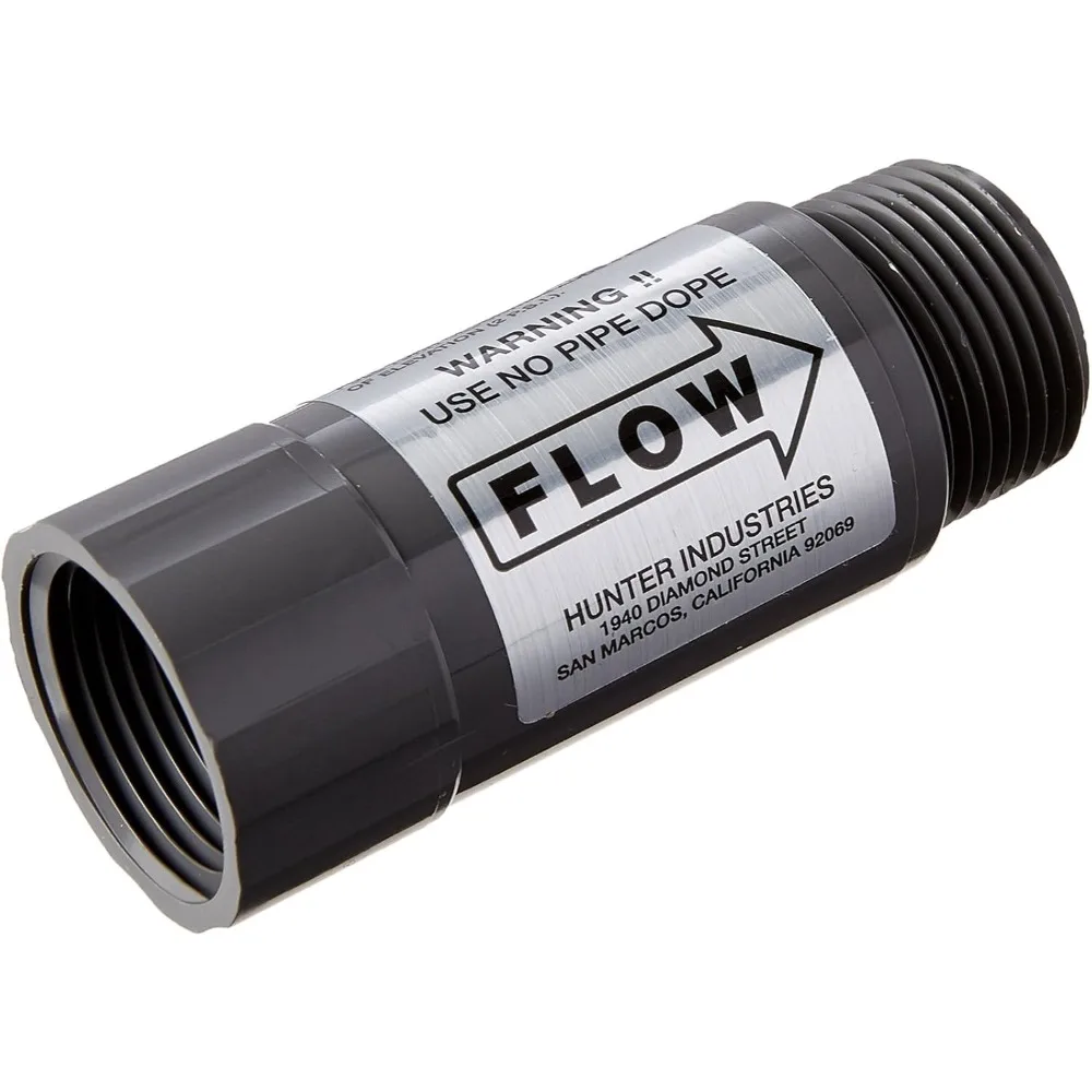 

hunter sprinkler hc75f75m hcv 3/4-inch female inlet by 3/4-inch male outlet check valve