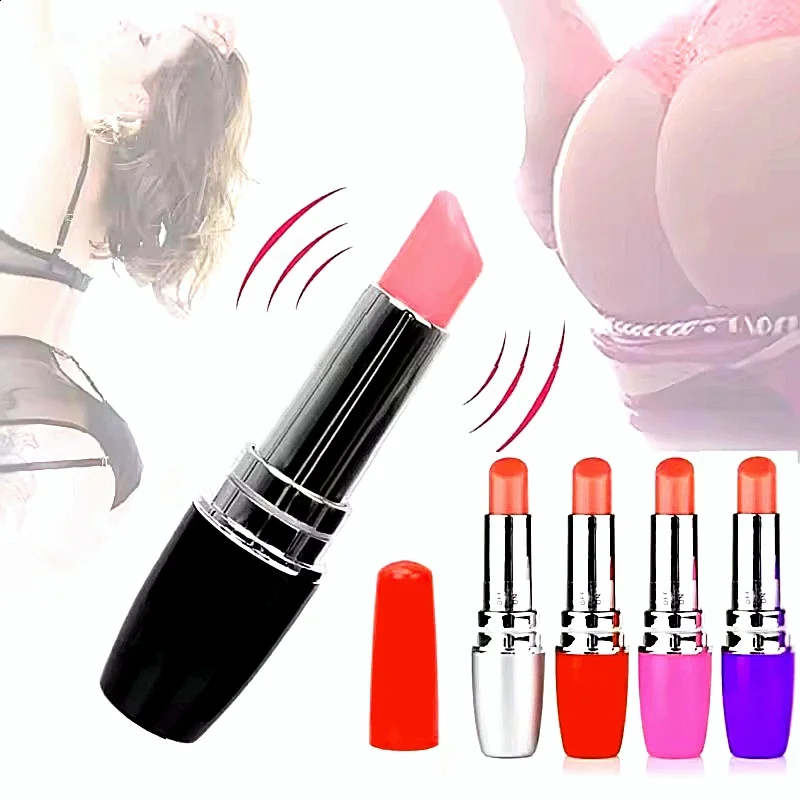 أحمر شفاه صغير هزاز سرية رصاصة هزاز أحمر الشفاه هزاز الجنس لعب الكبار رصاصة الاهتزاز الحلمة البظر الاستمناء