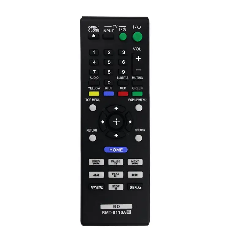 A53M-RMT-B110A Replace Remote For Sony Blu-Ray Disc DVD Player BDP-S580 BDP-S480 BDP-S280 BDP-S380 BDP-BX58 BDP-BX38 BDPS280