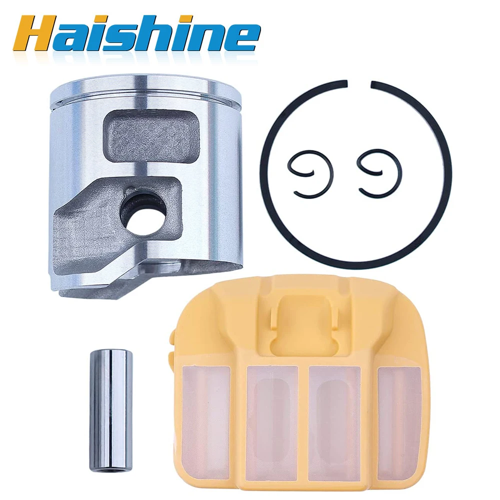 Kit de Pistão de 43 mm com Filtro de ar para Husqvarna 545 550xp 550xpg Motosserras Substituir Peças 577 04 7002 Motosierra