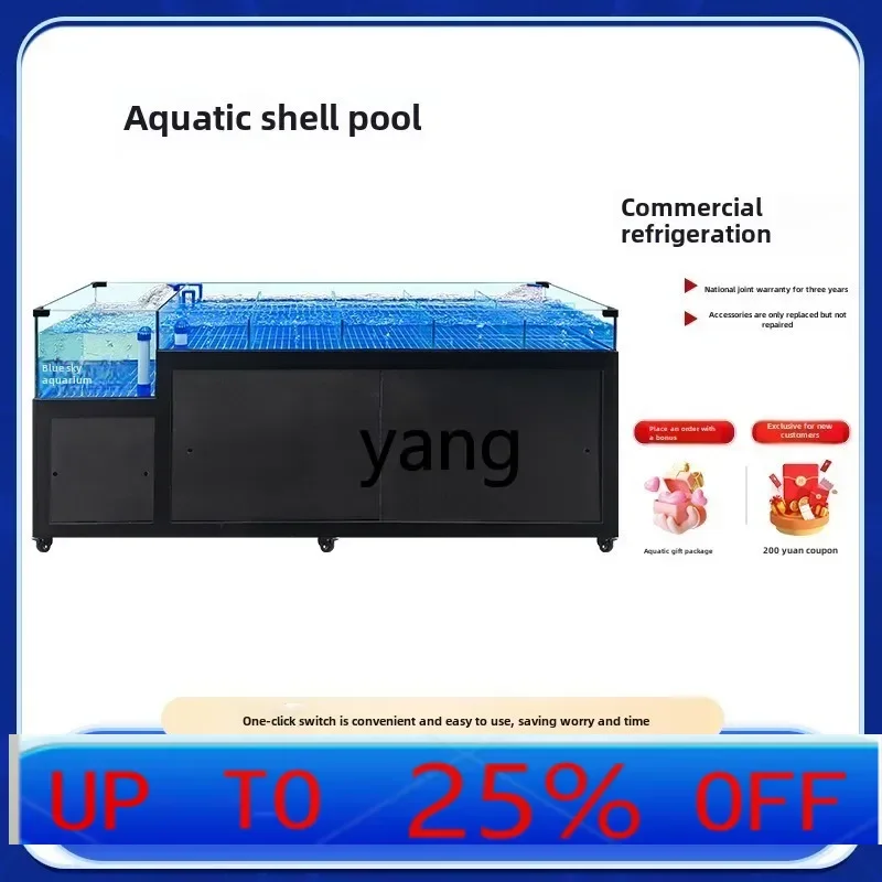 

LTT seafood pool refrigerator integrated hotel seafood fish tank commercial supermarket aquatic products
