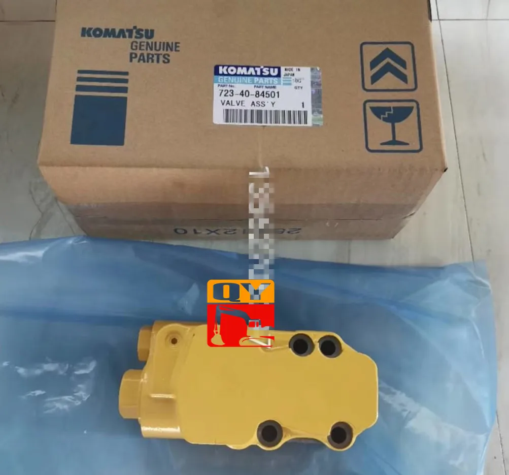 

Оригинальный 723-40-84501 723-40-84500 Клапан в сборе для экскаватора PC200-8 PC220-8 PC270-8 Запасная часть главного клапана