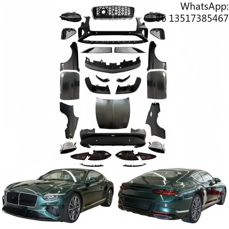 Kit de Carrocería para Bentley Continental, Actualización del Modelo 2004-2024 al 2025 con los Últimos Estilos