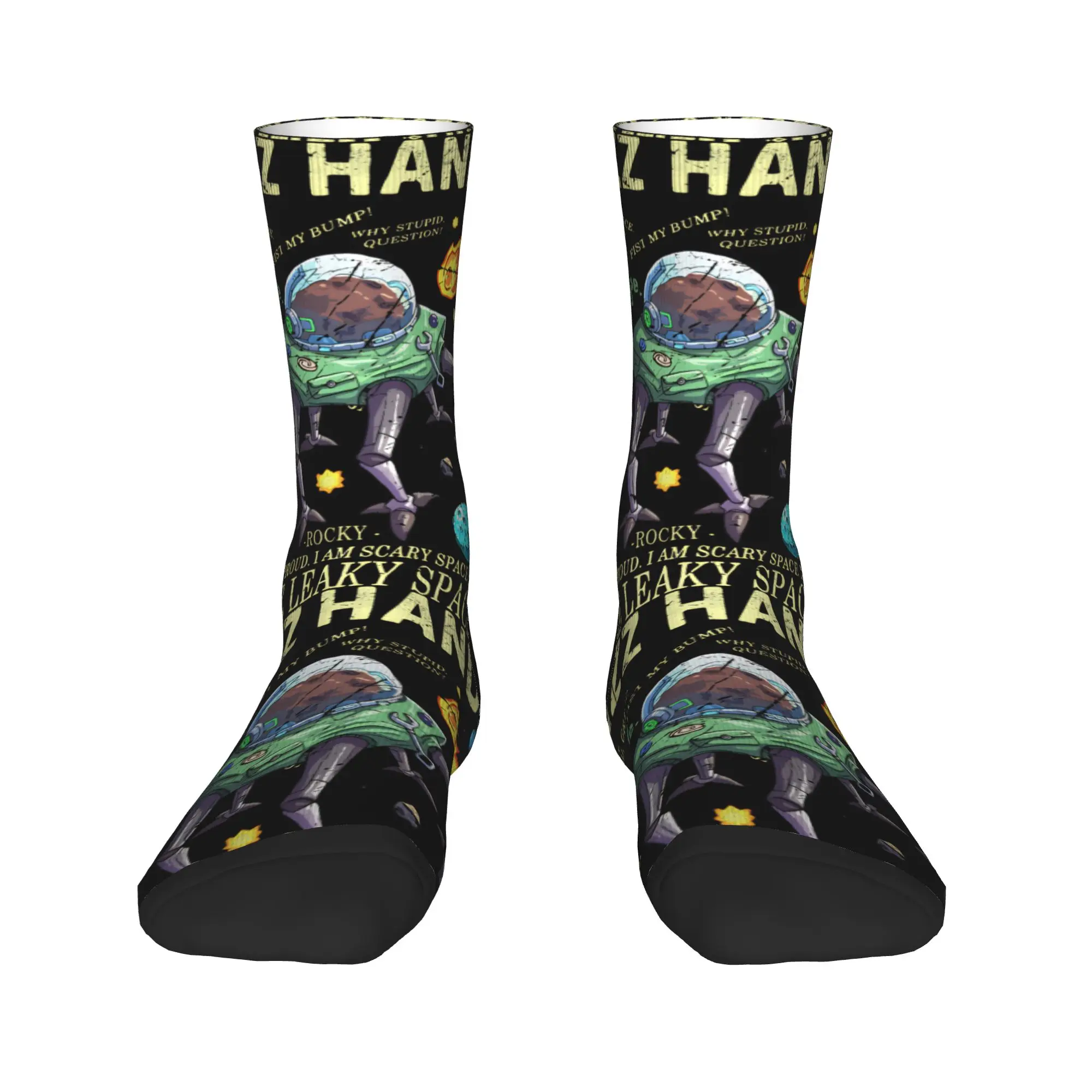 Amaze Vintage Bookish Book Project Hail Mary Stockings Men's Socks Soft Vintage Socks Winter Climbing Non Skid Graphic Socks