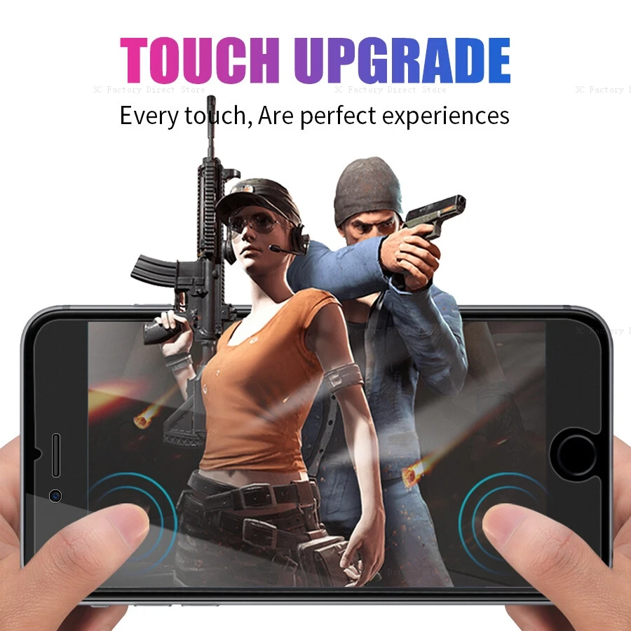 Para iPhone 14 Pro Max 13 12 11 Pro Max XS X XR 7 8 14 Plus 13 Mini SE3 HD Mate Vidrio Templado Esmerilado Antihuelas 6
