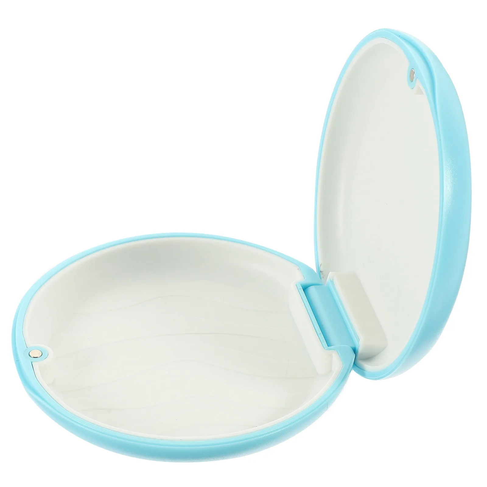 

Retainer Case Small Lightweight Denture Container Professional Portable Box for Sports Mouthguard Daily Use Travel Outdoor